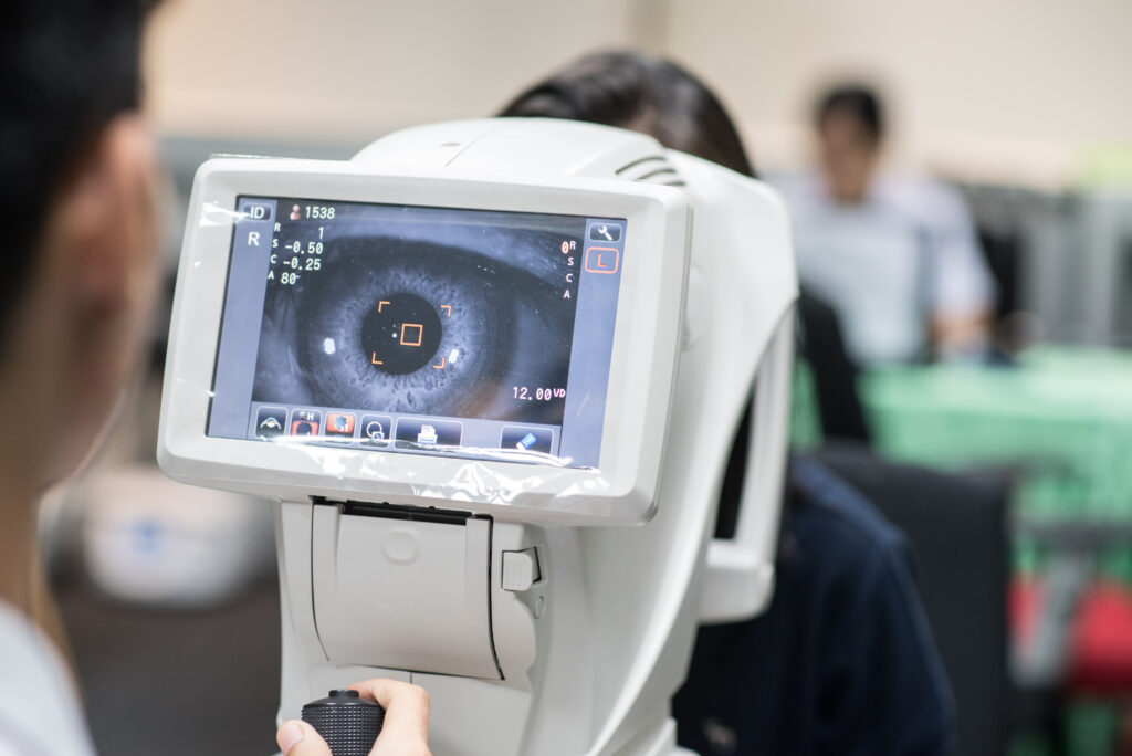 digital eye exam