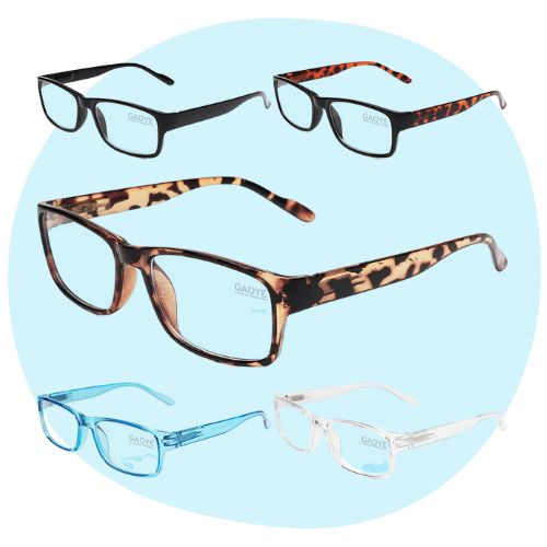 Gaoye 5 Pack Reading Glasses Blue Light Blocking