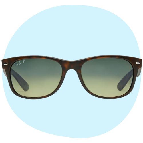 Ray Ban 2132 New Wayfarer Tortoise Polarized