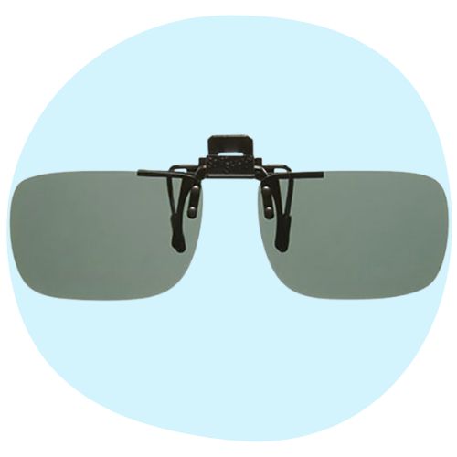 Solar Shield Clip On Sunglasses