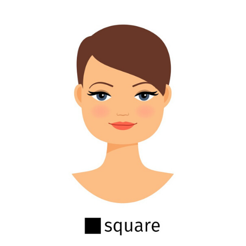 Square Face Shape - Vision Center